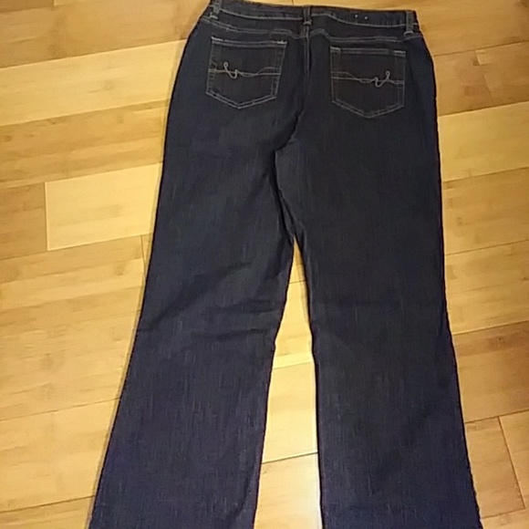 St John's Bay Secretly Slender Boot Cut Jeans - Picture 2 of 5